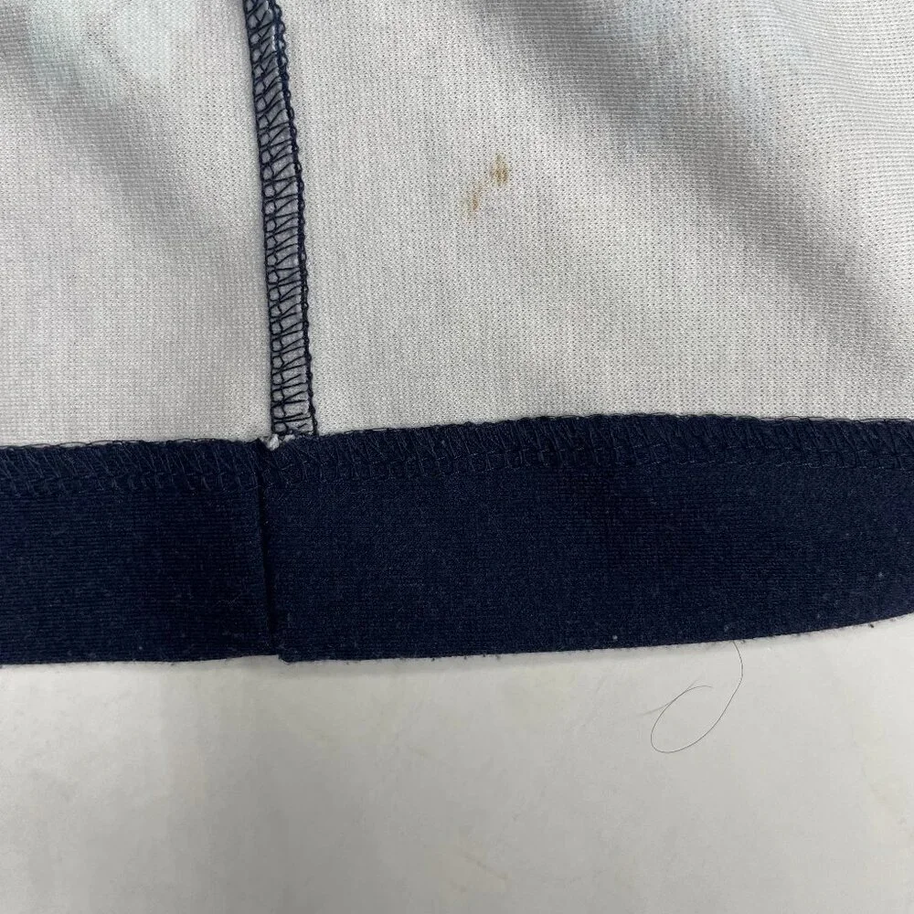 Talbots Floral Sheath Dress Blue Purple Sleeveless Knee Length Stretch Sz Large - Picture 7 of 12